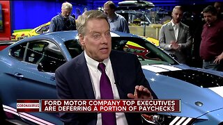 Ford Motor Company top executives deferring portion of paychecks