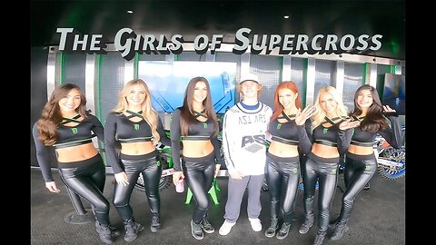 Supercross Round 17 in Salt Lake City with the Monster Energy Girls