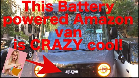 Wow - first time Amazon has Battery powered vans in Brooklyn 2022