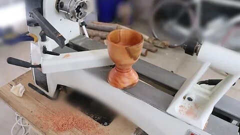 Wood Turning: Hollowing out a Chalice with Carbide Tools