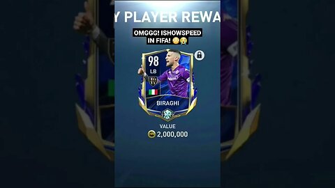 ISHOWSPEED IN FIFA MOBILE.. 😳😱 #shorts #viral