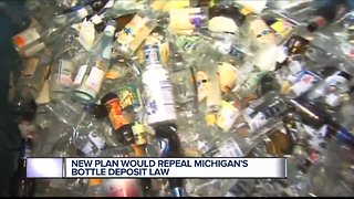 Michigan's bottle deposit law could be repealed