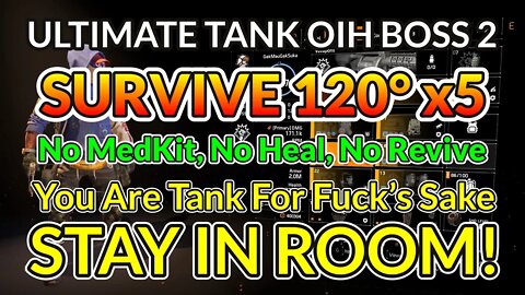 [GRD] Ultimate Tank Build Operation Iron Horse (OIH) BOSS 2 | The Division 2