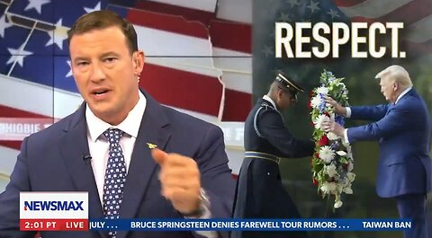 Carl Higbie on Trump visiting Arlington National Cemetery