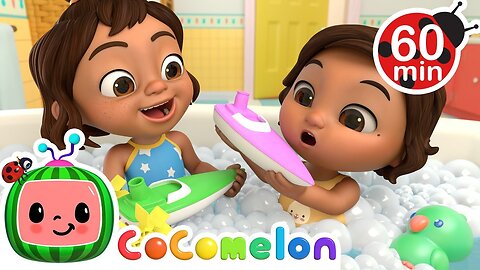 Get Ready for Bedtime with CoComelon - Nina's Bath Song + MORE CoComelon Nursery Rhymes & Kids Songs