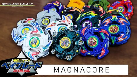 MAGNETISMO! Os sistemas de BAKUTEN SHOOT BEYBLADE - Parte 3 - MAGNACORE ou MAGNE SYSTEM