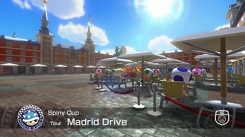 Mario Kart 8 Deluxe GP Mode - Part 24 - Spiny Cup 50cc | No Commentary | 720p/30fps | Switch