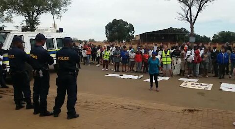 SOUTH AFRICA - Johannesburg - Ennerdale Protest (46P)