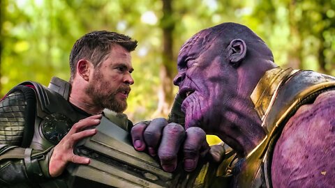 THOR VS THANOS 🔥 || THOR FIGHTING SCENE