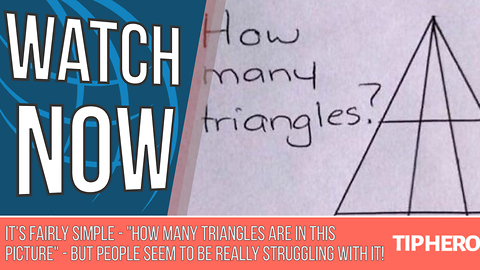 If You Can Crack This Triangle Brain Teaser, You Might Just Be a Genius