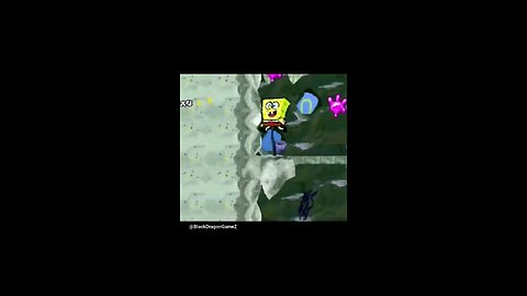 SPONGEBOB SQUAREPANTS SUPER SPONGE PS1 ( THE FALLING SPIKES) #spongebob