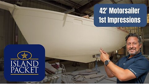 Sea Cowboy Episode 12 - I visit the Island Packet Factory and go through the 42 Motorsailer Mockup.