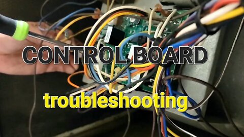 How To Replace a Control Board #controlboard #gasfurnace #troubleshooting