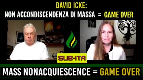 David Icke "non accondiscendenza di massa= game over" [SUB-ITA]