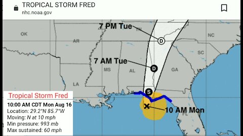 8/16/21 Tropical Update