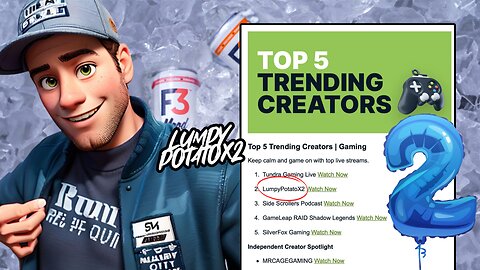 #2 Trending Creator !! - #RumbleGaming