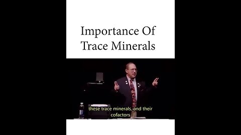 Importance Of Trace Minerals #shorts