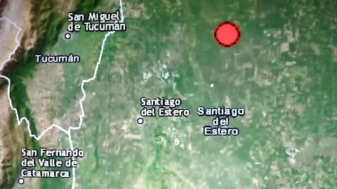 6.8 Earthquake, Argentina, South America. 1/20/2023