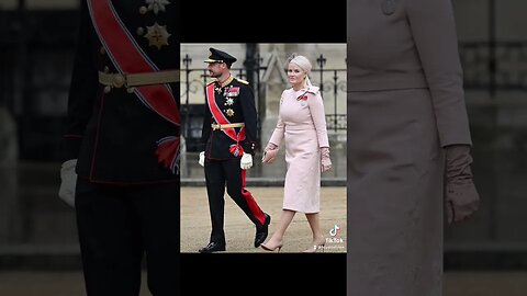 Royals from around the world arriving at Westminster Abbey for King Charles iii coronation.