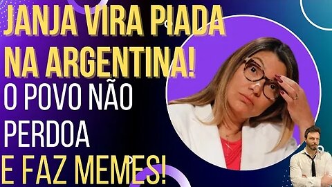 HILÁRIO: Janja vira piada na Argentina e memes tomam conta!