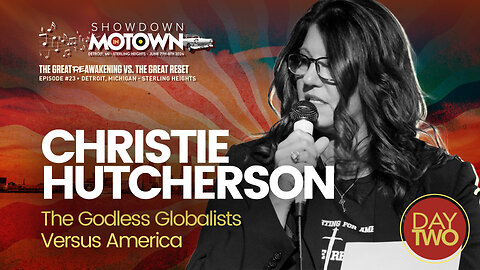 Christie Hutcherson | Christie Hutcherson Speaks At ReAwaken America Tour Detroit, Michigan! Join Navarro, Flynn, Eric Trump & Team America At Oct 18-19 Selma, NC ReAwaken! Request Tix Via Text 918-851-0102