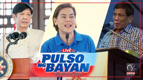 LIVE: Pulso ng Bayan kasama sina Atty. Harry Roque, Admar Vilando at Jade Calabroso | Jan. 30, 2024