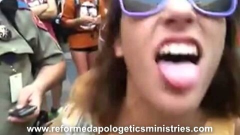 Abortionists Chant "Hail Satan" as Christians sing "Amazing Grace" at Rally