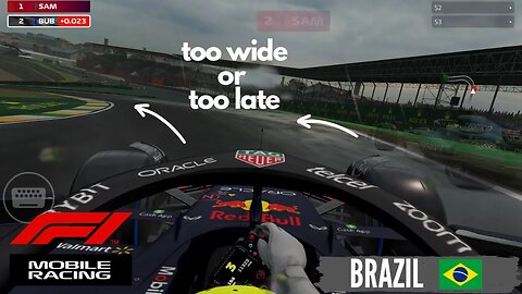 One Mistake Is Enough | F1 MOBILE RACING 2023