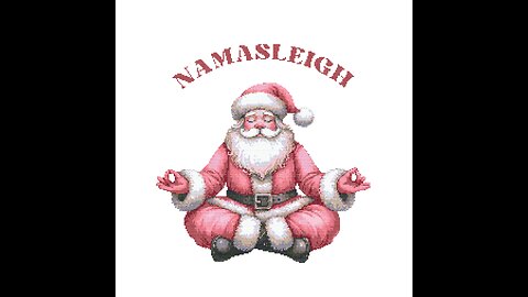 NAMASLEIGH Cross Stitch Pattern by Welovit Cross Stitch | welovit.net | #welovit #crossstitch