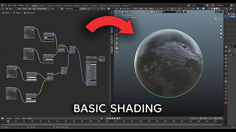 BASIC SHADING IN #blender