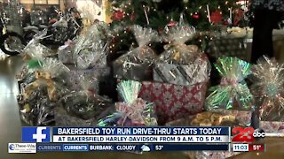 Bakersfield Toy Run Drive Thru begins Friday