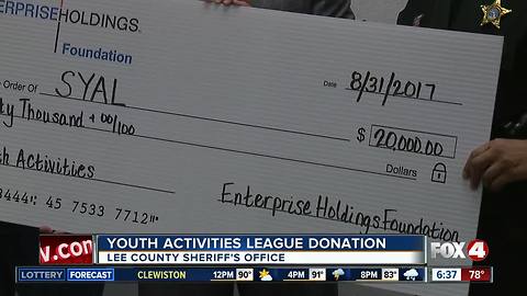 Group donates $20,000 to Deputy Youth program