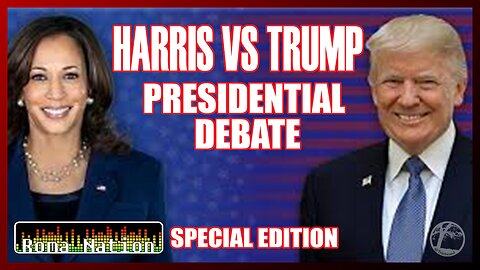 Trump vs Harris Presidential Debate ROMA Nation