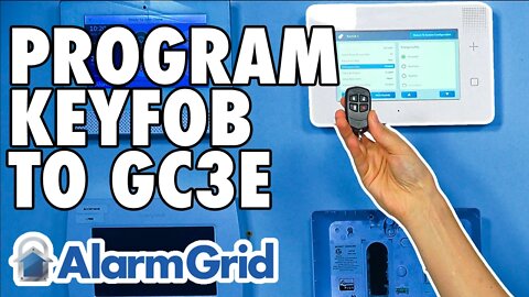 Program a Key Fob Into a 2GIG GC3e