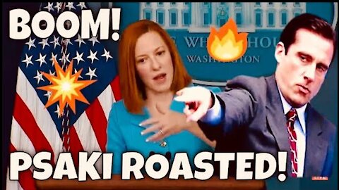 BOOM! Jen Psaki ROASTED! by FOX Reporter Peter Doocy - "So Total Coincidence" Ransomware Attacks Up?