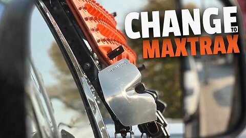 Changing traction boards to MAXTRAX | Vancity Adventure