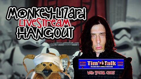 LIVE! MoNKeY-LiZaRD Hangout with Special Guest 'Tim Possible' Ep 69