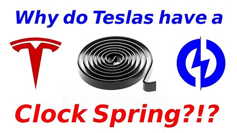 Tesla Teardowns - Why is there a CLOCKSPRING?!?