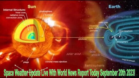 Space Weather Update Live With World News Report Today September 20th 2023!