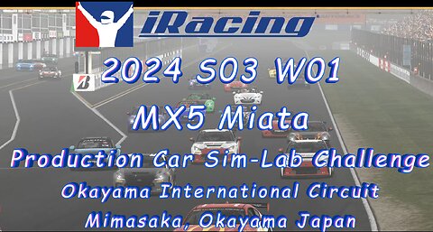 Hwy929 iRacing | MX5 | Production Car | 2024 S03 W01 | 1st in class, 5th overall