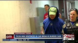 Tulsa man sentenced in car break-in murder case