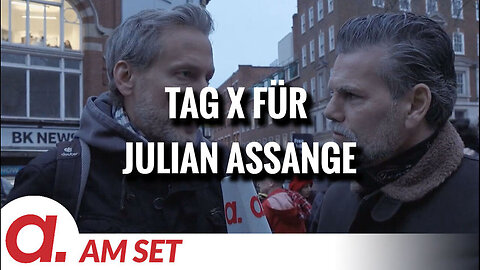 Am Set: Tag X für Julian Assange@Apolut🙈🐑🐑🐑 COV ID1984