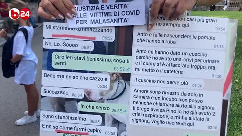 NWO, OSPEDALI: Protocolli Folli, Parenti Vittime Covid19 Italia Draghistan