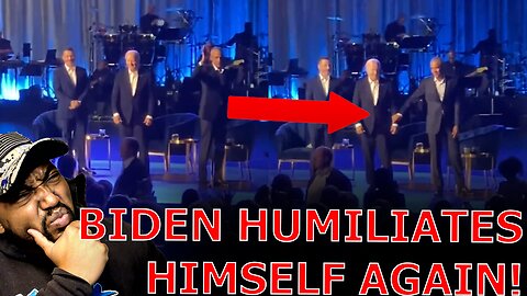 Obama DRAGS Joe Biden OFF STAGE After Biden FREEZES UP In Middle Of Democrat Fundraiser!