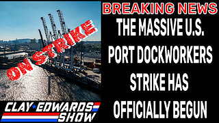 BREAKING NEWS - The massive U.S. port strike has begun!