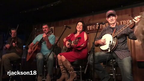 Carl Jackson Playing Banjo On Larry Cordle's "Yardbird" At The Station Inn, July 2, 2018