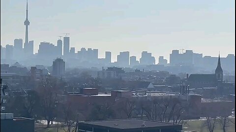 Toronot Downtown Skyline - morning view March 2024