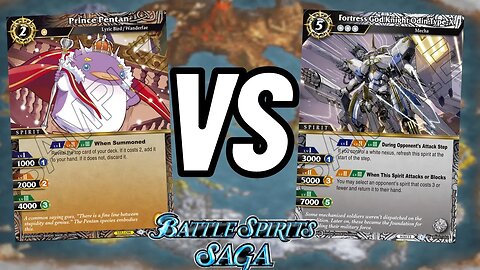 Yellow 2 Cost Rush VS White Control Round 2!! | Battle Spirits Saga BSS01