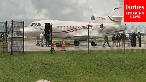 Venezuelan President Nicolás Maduro’s Airplane, Seized By U.S., Arrives In Fort Lauderdale, Florida