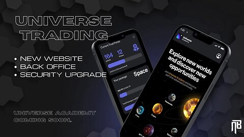 New Website Tour | Universe Trading #TYU